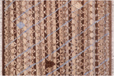 handmade Geometric Moroccan Hi Tan Brown Hand Knotted RECTANGLE 100% WOOL area rug 6' x 9'