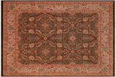 handmade Transitional Design Brown Lt. Gray Hand Knotted RECTANGLE 100% WOOL area rug 8' x 10'