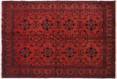 Tribal Biljik Khal Mohammadi Austin Wool Rug - 4'3''X6'2''