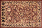 handmade Traditional Kafkaz Brown Blue Hand Knotted RECTANGLE 100% WOOL area rug 10x14