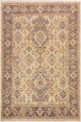 handmade Traditional Kafkaz Lt. Blue Drk. Gray Hand Knotted RECTANGLE 100% WOOL area rug 6 x 7