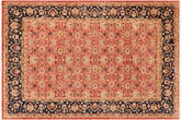 handmade Transitional Kafkaz Red Blue Hand Knotted RECTANGLE 100% WOOL area rug 10' x 13'
