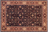 handmade Traditional Kafkaz Blue Brown Hand Knotted RECTANGLE 100% WOOL area rug 10x14
