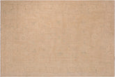 handmade Traditional Kafkaz Tan Beige Hand Knotted RECTANGLE 100% WOOL area rug 10x14