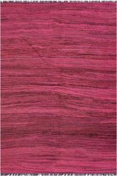 Flat Weave Kilim Antique Navaho Vintage handmade Modern Kilim Pink Brown Hand-Woven Rectangle 100% Wool Area Rug 6x8