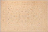 handmade Traditional Kafkaz Beige Gold Hand Knotted RECTANGLE 100% WOOL area rug 10x13