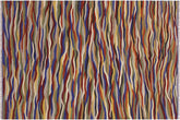 handmade Modern Kilim Red Blue Hand-Woven RECTANGLE 100% WOOL area rug 5x7