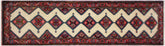 handmade Traditional Antique Ivory Red Hand Knotted RUNNER 100% WOOL area rug 3 x 10