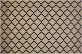 handmade Modern Kilim Beige Black Hand-Woven RECTANGLE 100% WOOL area rug 10' x 13'