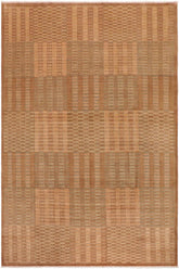 handmade Modern Gabbeh Brown Beige Hand Knotted RECTANGLE 100% WOOL area rug 10 x 13