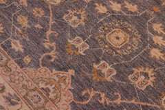 handmade Traditional Kafkaz Grey Beige Hand Knotted RECTANGLE 100% WOOL area rug 8 x 10