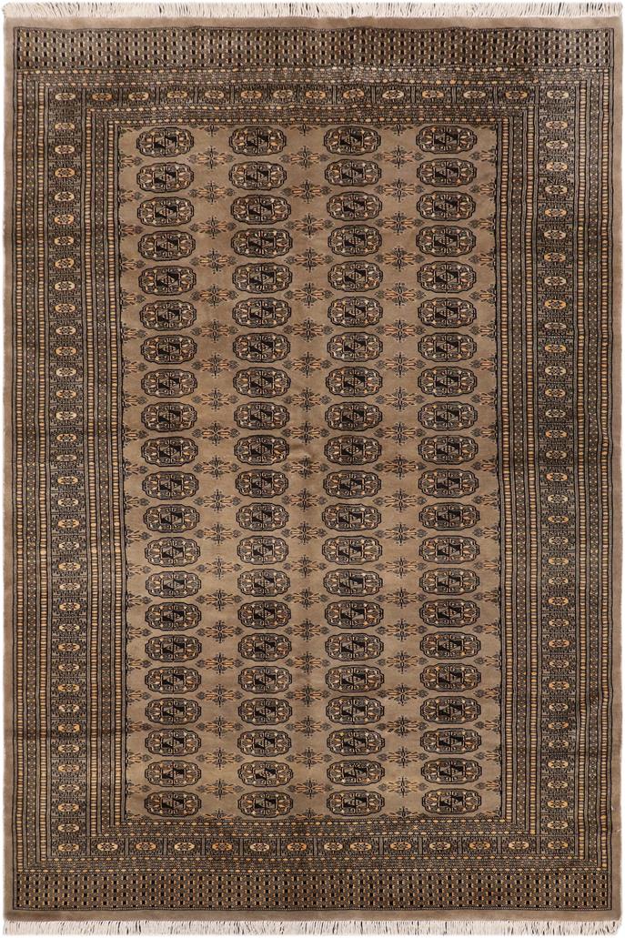 handmade Geometric Bokhara Grey Black Hand Knotted RECTANGLE 100% WOOL area rug 5 x 8