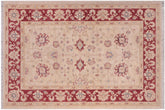 handmade Traditional Kafkaz Ivory Red Hand Knotted RECTANGLE 100% WOOL area rug 3x5