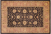 handmade Traditional Kafkaz Blue Red Hand Knotted RECTANGLE 100% WOOL area rug 10x13