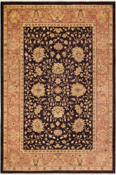 handmade Traditional Kafkaz Blue Red Hand Knotted RECTANGLE 100% WOOL area rug 10 x 13