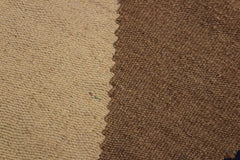 Flat Weave Kilim Antique Navaho Vintage handmade Modern Kilim Ivory Blue Hand-Woven Rectangle 100% Wool Area Rug 4x6