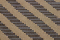 Flat Weave Kilim Antique Navaho Vintage handmade Modern Kilim Ivory Grey Hand-Woven Rectangle 100% Wool Area Rug 5x7