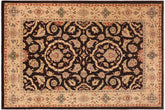 handmade Traditional Kafkaz Brown Tan Hand Knotted RECTANGLE 100% WOOL area rug 10x14