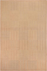 handmade Modern Gabbeh Brown Tan Hand Knotted RECTANGLE 100% WOOL area rug 10 x 14