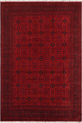 handmade Tribal Biljik Khal Mohammadi Red Blue Hand Knotted RECTANGLE 100% WOOL area rug 10x13