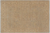 handmade Traditional Kafkaz Tan Beige Hand Knotted RECTANGLE 100% WOOL area rug 4x6