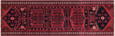 handmade Traditional Vintage Red Tan Hand Knotted RUNNER 100% WOOL area rug 4 x 8
