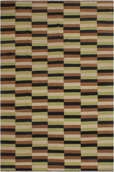 Flat Weave Kilim Antique Navaho Vintage handmade Modern Kilim Beige Brown Hand-Woven Rectangle 100% Wool Area Rug 8x11