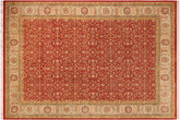 handmade Transitional Red Beige Hand Knotted RECTANGLE 100% WOOL area rug 10x14