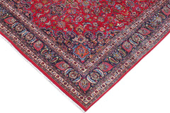 handmade Traditional Kashan Red Blue Hand Knotted RECTANGLE 100% WOOL area rug 10 x 13
