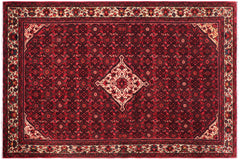 handmade Traditional Tabriz Red Beige Hand Knotted RECTANGLE 100% WOOL area rug 7 x 10