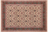 handmade Transitional Kazveen Ivory Green Hand Knotted RECTANGLE 100% WOOL area rug 10x14