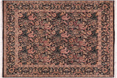handmade Transitional Gulshanayub Black Beige Hand Knotted RECTANGLE 100% WOOL area rug 8x10
