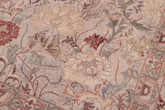 handmade Transitional Morris Lt. Gray Lt. Gray Hand Knotted RECTANGLE 100% WOOL area rug 9x12