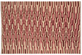 handmade Modern Kilim Beige Maroon Hand-Woven RECTANGLE 100% WOOL area rug 9x12