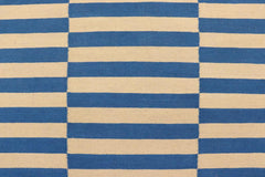 Flat Weave Kilim Antique Navaho Vintage handmade Modern Kilim Black Beige Hand-Woven Rectangle 100% Wool Area Rug 4x6