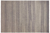 handmade Modern Kilim Gray Gray Hand-Woven RECTANGLE 100% WOOL area rug 8' x 10'