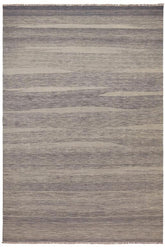 Flat Weave Kilim Antique Navaho Vintage handmade Modern Kilim Gray Gray Hand-Woven Rectangle 100% Wool Area Rug 8x10