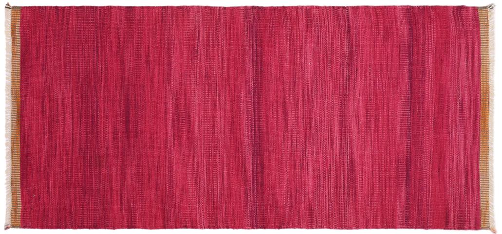 Flat Weave Kilim Antique Navaho Vintage handmade Modern Kilim Pink Gray Hand-Woven Runner 100% Wool Area Rug 4x7