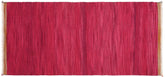 handmade Modern Kilim Pink Gray Hand-Woven RUNNER 100% WOOL area rug 4' x 7'