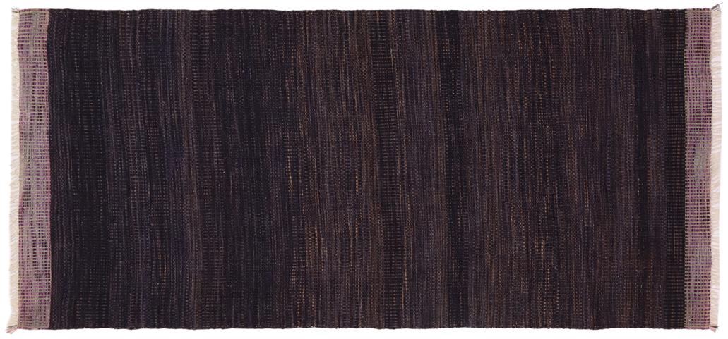 Flat Weave Kilim Antique Navaho Vintage handmade Modern Kilim Blue Purple Hand-Woven Runner 100% Wool Area Rug 4x7