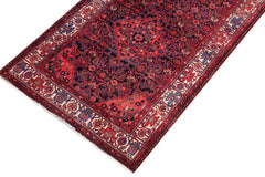 handmade Traditional Tabriz Blue Beige Hand Knotted RUNNER 100% WOOL area rug 4 x 12