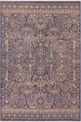 handmade Traditional Kafkaz Gray Beige Hand Knotted RECTANGLE 100% WOOL area rug 8 x 11