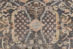 handmade Traditional Kafkaz Gray Rust Hand Knotted RECTANGLE 100% WOOL area rug 4x6