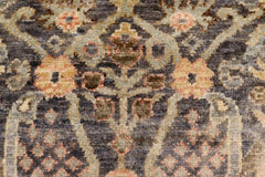 handmade Traditional Kafkaz Gray Tan Hand Knotted RECTANGLE 100% WOOL area rug 4 x 6