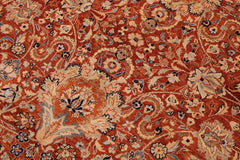 Antique Agra Latonya Rust/Multi Wool Rug - 9'2'' x 12'0''