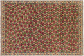 Shabby Chic Balochi Yareli Red/Beige Wool Rug - 4'0''X5'11''