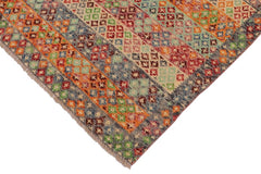 handmade Modern Balouchi Blue Gray Hand Knotted RECTANGLE 100% WOOL area rug 3x5