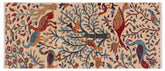 handmade Traditional Kafkaz Beige Blue Hand Knotted RUNNER 100% WOOL area rug 3' x 5'