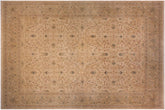handmade Transitional Taj Beige Taupe Hand Knotted RECTANGLE 100% WOOL area rug 9x12