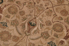 handmade Transitional Taj Beige Taupe Hand Knotted RECTANGLE 100% WOOL area rug 9x12